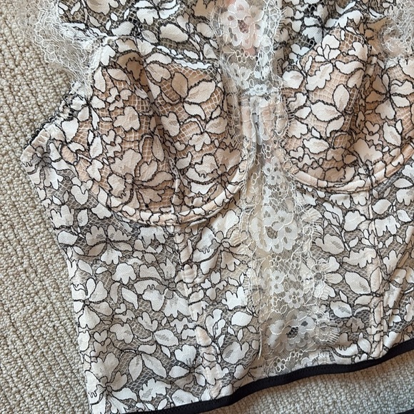 Victoria Secret High Neck Lace Corset Top - Picture 4 of 9
